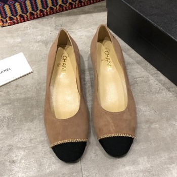 샤넬 체인 플랫슈즈