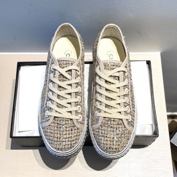 샤넬 트위드 스니커즈