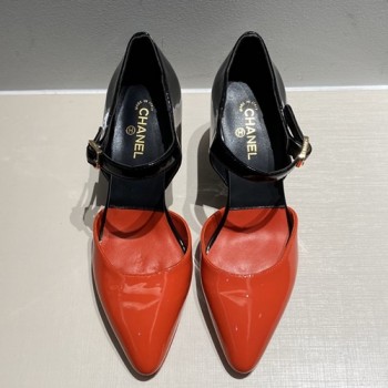 샤넬 페이던트 펌프스힐