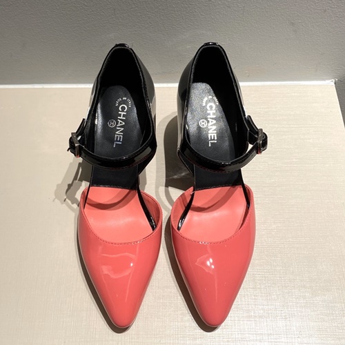 샤넬 페이던트 펌프스힐