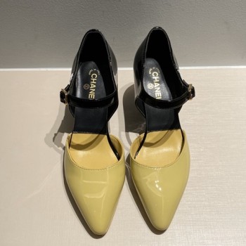 샤넬 페이던트 펌프스힐