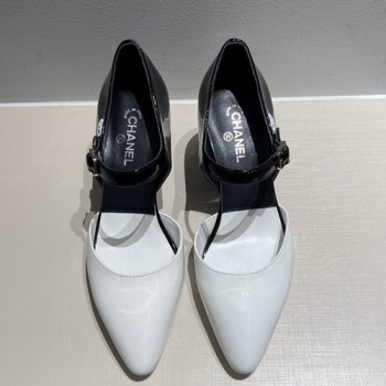 샤넬 페이던트 펌프스힐