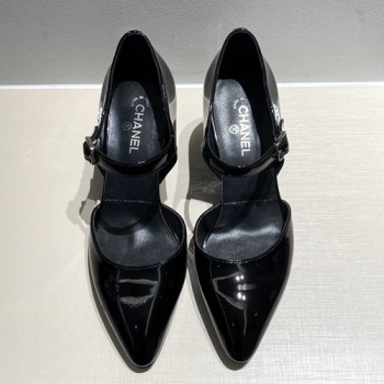 샤넬 페이던트 펌프스힐