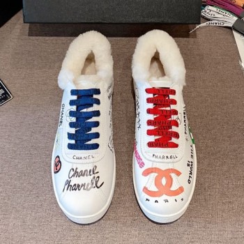 샤넬×퍼렐 콜라보 스니커즈(양모)