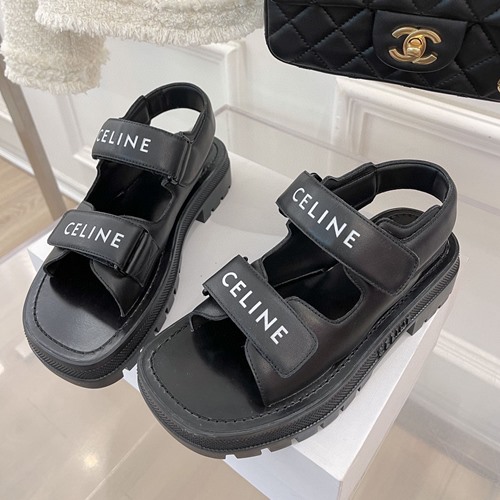 셀린느 레오 벨크로 샌들