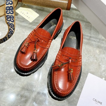 셀린느 엠벨리쉬드 태슬 루코 로퍼