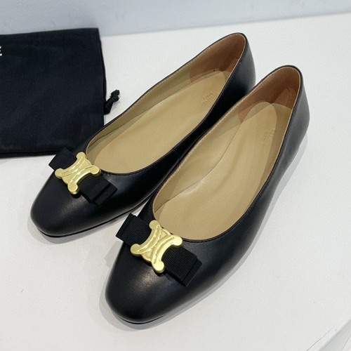 셀린느 트리오페 발레리나 플랫슈즈