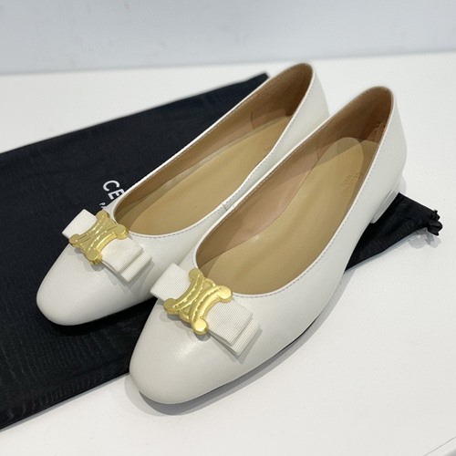 셀린느 트리오페 발레리나 플랫슈즈