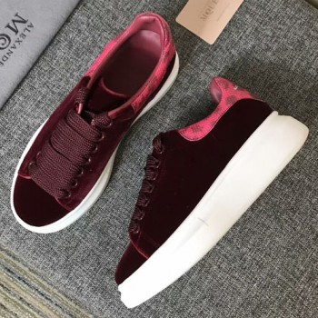 알렉산더 맥퀸 남.여 오버솔 스니커즈(래더탭)