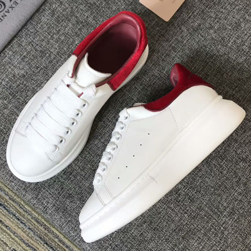 알렉산더 맥퀸 남.여 오버솔 스니커즈(래더탭)