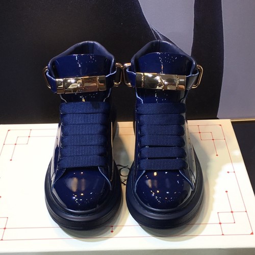 알렉산더 맥퀸 남.여 오버솔 하이탑 스니커즈