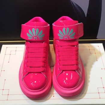 알렉산더 맥퀸 남.여 오버솔 하이탑 스니커즈