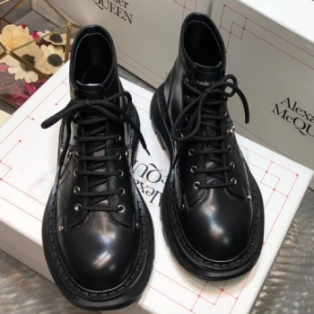 알렉산더 맥퀸 레이스업 부츠