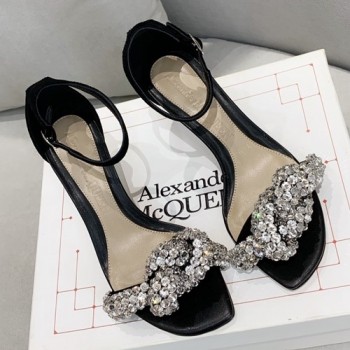 알렉산더 맥퀸 크리스탈 노트 샌들