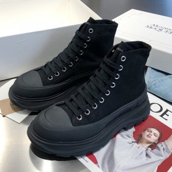 알렉산더 맥퀸 트레드슬릭 레이스업 남.여 하이탑