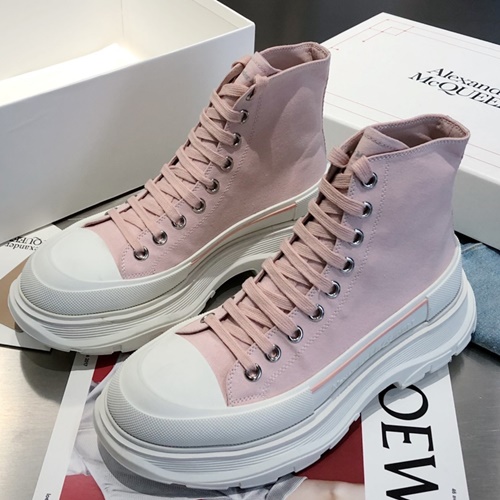 알렉산더 맥퀸 트레드슬릭 레이스업 남.여 하이탑