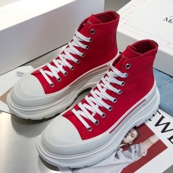 알렉산더 맥퀸 트레드슬릭 레이스업 남.여 하이탑