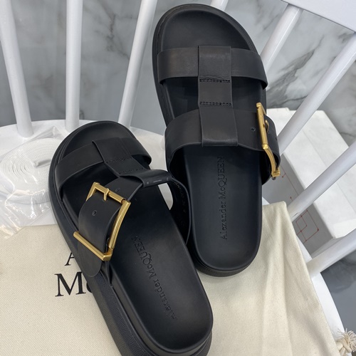 알렉산더 맥퀸 하이브리드 슬라이드 슬리퍼