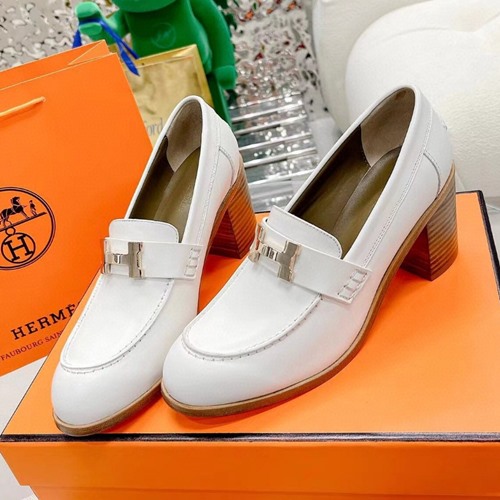 에르메스 DAUPHINE 도핀 펌프스힐