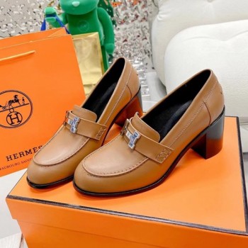 에르메스 DAUPHINE 도핀 펌프스힐