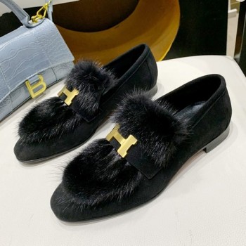 에르메스 DAUPHINE 도핀 펌프스힐