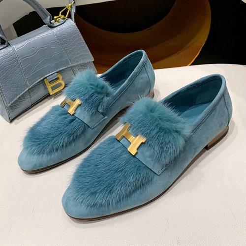 에르메스 DAUPHINE 도핀 펌프스힐