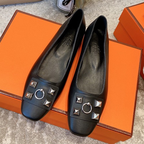 에르메스 단세우스 플랫슈즈