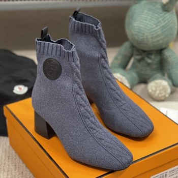 에르메스 볼베르 니트 앵클부츠