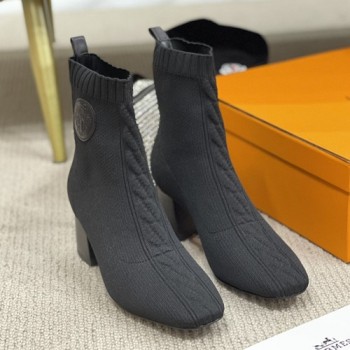 에르메스 볼베르 니트 앵클부츠