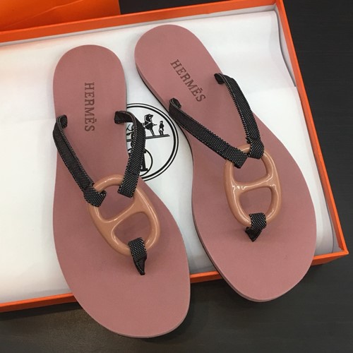 에르메스 샹달 남.여 플립플랍 조리 슬리퍼