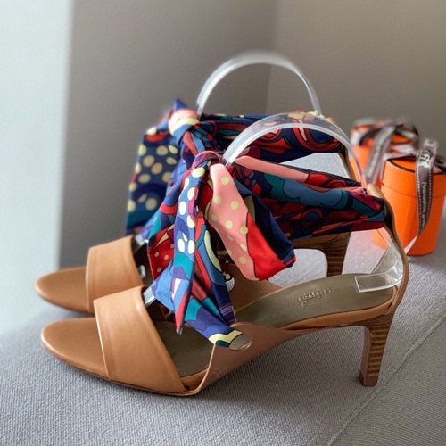 에르메스 스카프 샌들