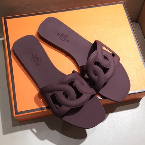 에르메스 알로하 젤리슈즈 슬리퍼