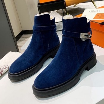 에르메스 앵클부츠(내부양모)