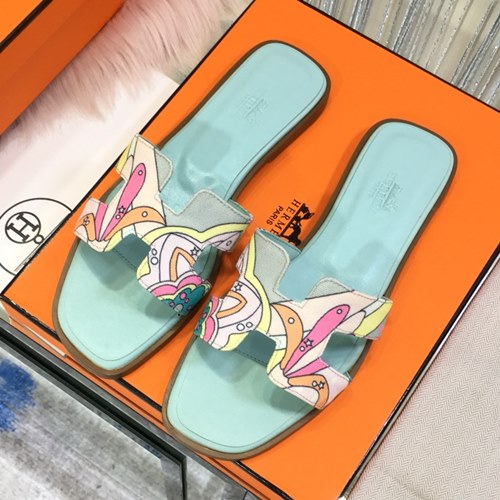 에르메스 오란 슬리퍼