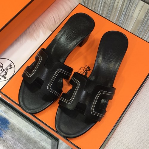 에르메스 오아시스 슬리퍼, 뮬(스티치)