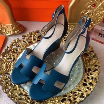 에르메스 웨지힐 샌들