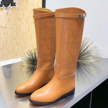 에르메스 켈리 버클 롱부츠