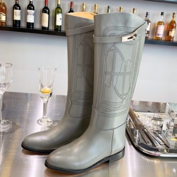 에르메스 켈리 버클 롱부츠