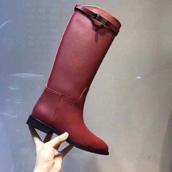 에르메스 켈리 버클 롱부츠