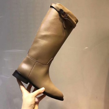 에르메스 켈리 버클 롱부츠