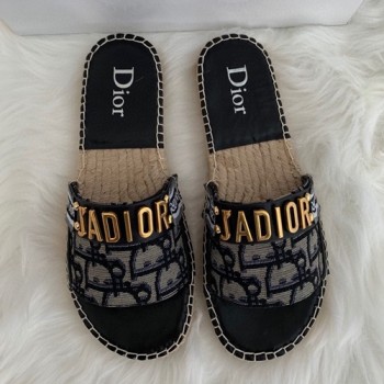 자디올 로고 슬리퍼 뮬