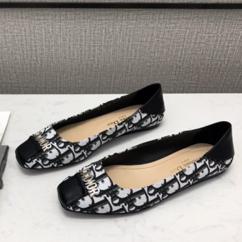 자디올 로고 플랫슈즈