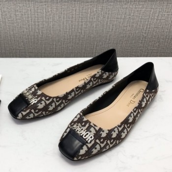 자디올 로고 플랫슈즈