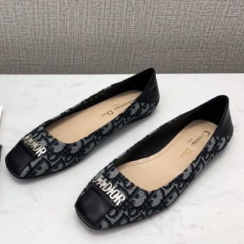 자디올 로고 플랫슈즈