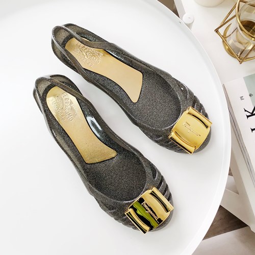 페라가모 SF-468155 버뮤다 마카롱 젤리슈즈