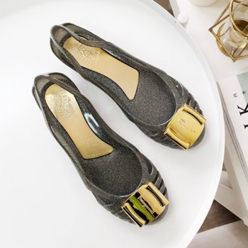 페라가모 SF-468155 버뮤다 마카롱 젤리슈즈