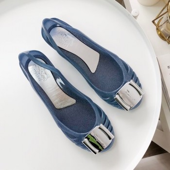 페라가모 SF-468155 버뮤다 마카롱 젤리슈즈