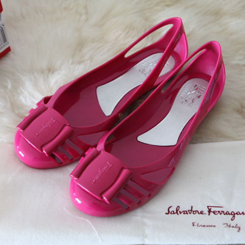 페라가모 SF-468155 버뮤다 마카롱 젤리슈즈