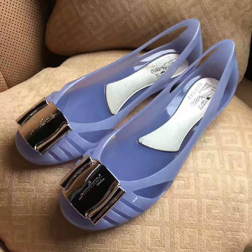 페라가모 SF-468155 버뮤다 마카롱 젤리슈즈