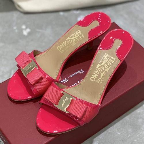 페라가모 가비나 리본 뮬,슬리퍼